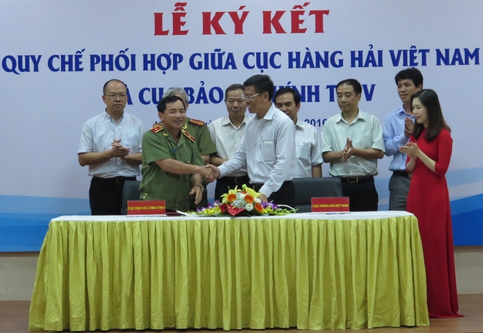 Hàng hải, công an phối hợp phòng chống khủng bố